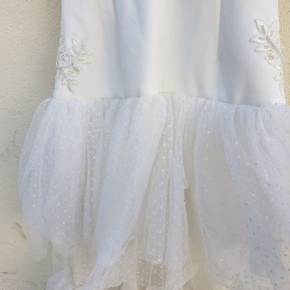 NWT Elliatt Juliette White Lace High Low Dress - Picture 15 of 16